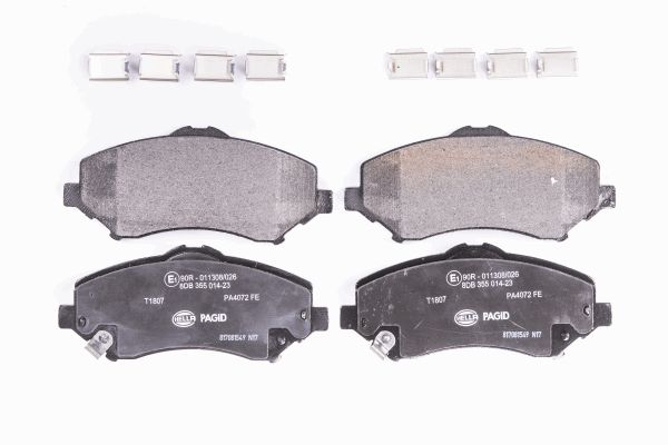 Klocki hamulcowe HELLA 8DB 355 014-231