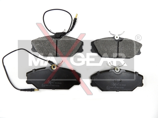 Klocki hamulcowe MAXGEAR 19-0548