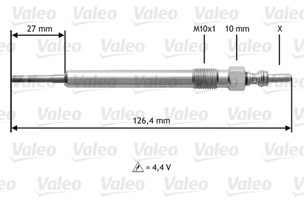 Świeca żarowa VALEO 345183