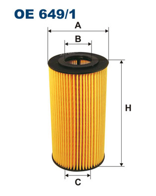 Filtr oleju FILTRON OE649/1