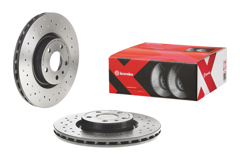 Tarcza hamulcowa BREMBO 09.4939.2X