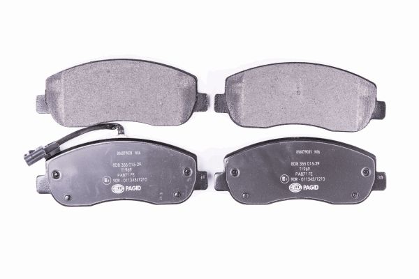 Klocki hamulcowe HELLA 8DB 355 015-291