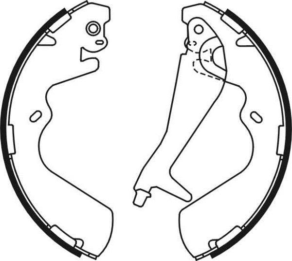 Szczęki hamulcowe ABE C00511ABE