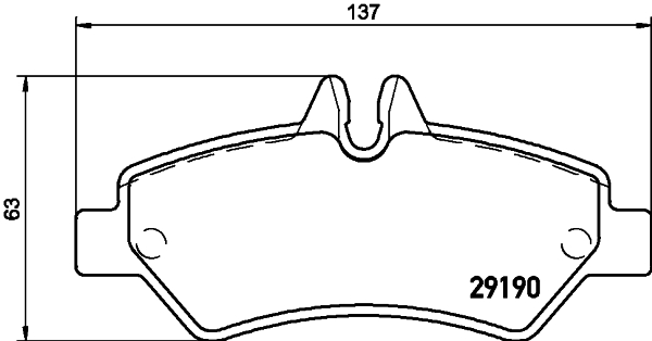Klocki hamulcowe HELLA 8DB 355 005-351