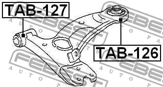 Tuleja wahacza FEBEST TAB-127
