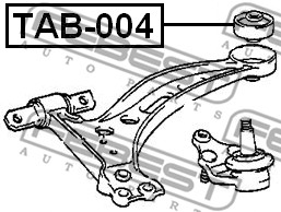 Tuleja wahacza FEBEST TAB-004