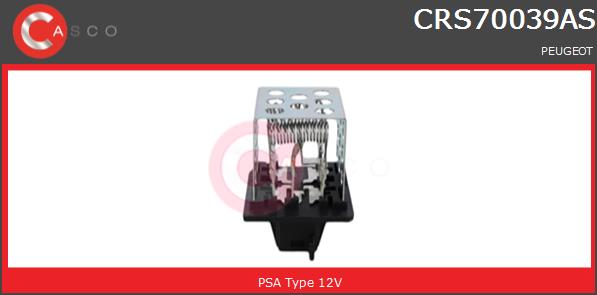 Opornik wentylatora CASCO CRS70039AS