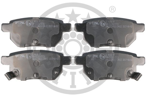 Klocki hamulcowe OPTIMAL BP-12377
