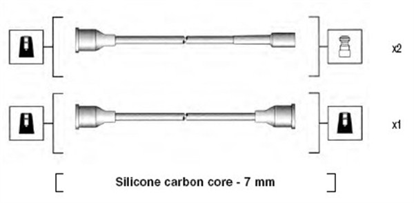 Przewody zapłonowe MAGNETI MARELLI 941094040575