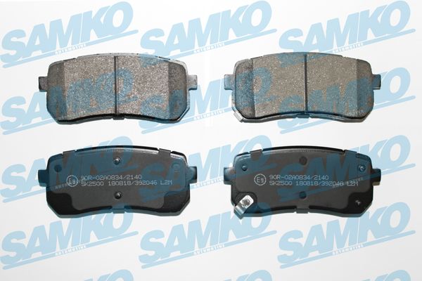 Klocki hamulcowe SAMKO 5SP2046
