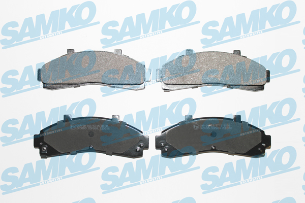 Klocki hamulcowe SAMKO 5SP989