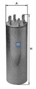 Filtr paliwa UFI 31.849.00