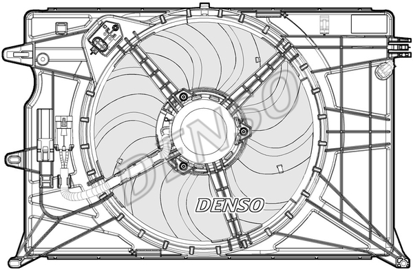 Wentylator DENSO DER09073