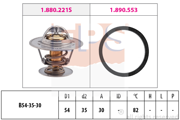 Termostat EPS 1.880.221