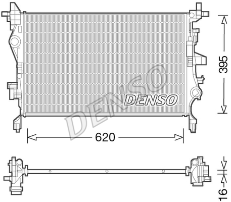 Chłodnica DENSO DRM06036