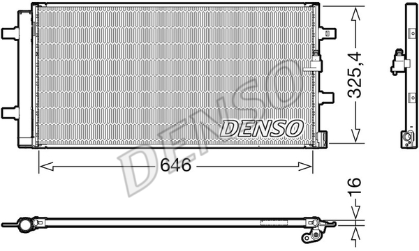 Skraplacz klimatyzacji DENSO DCN02041