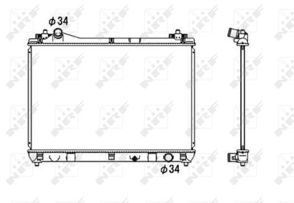 Chłodnica NRF 53703