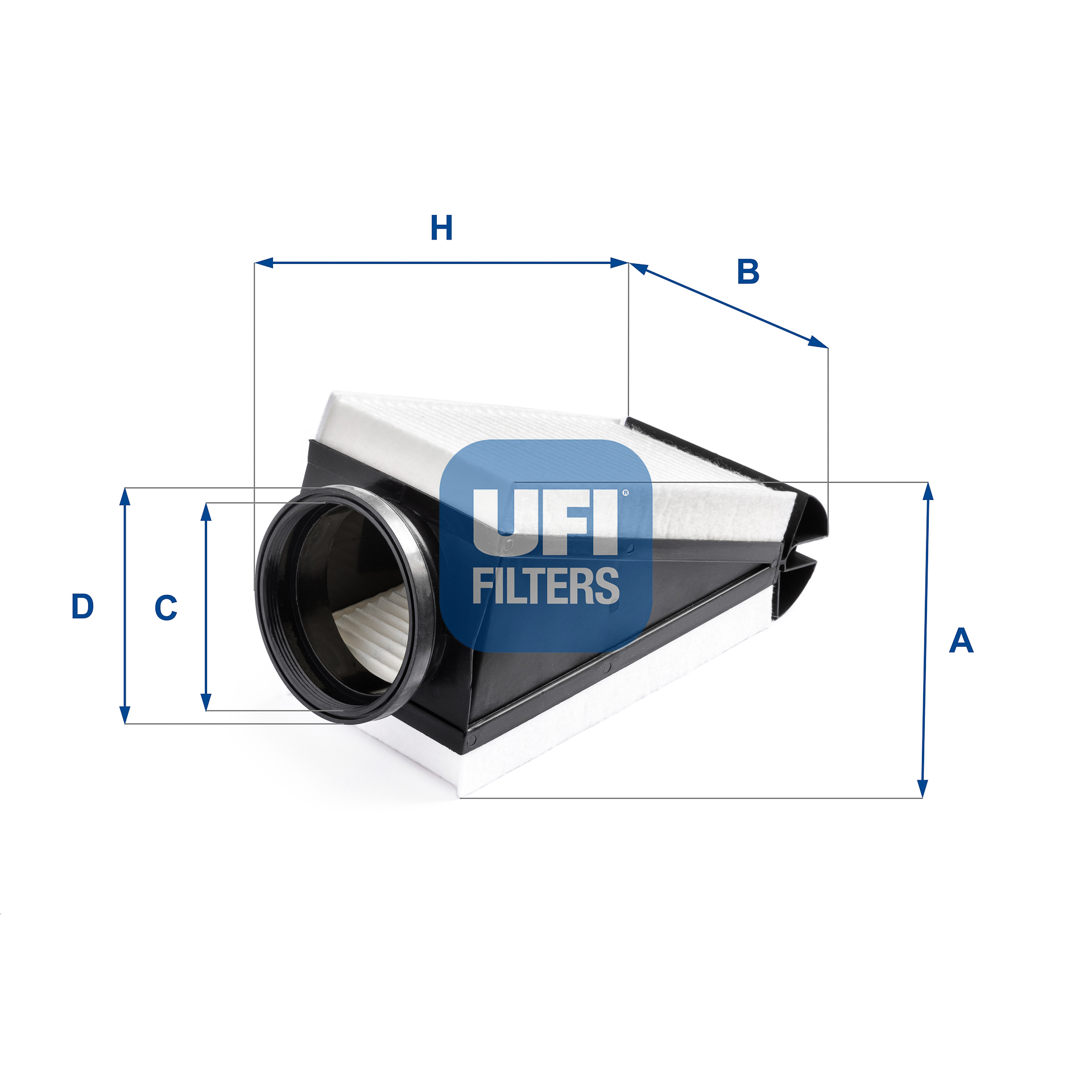 Filtr powietrza UFI 30.B87.00