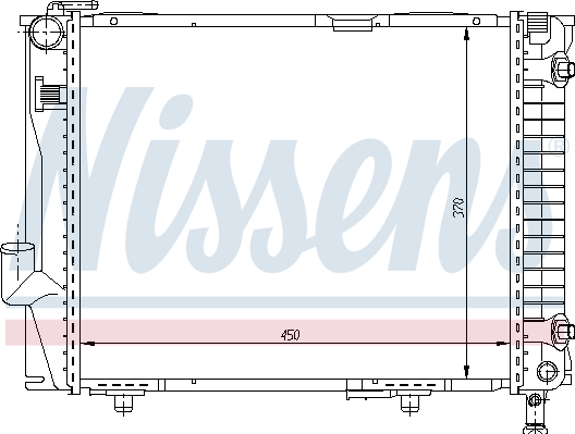 Chłodnica NISSENS 62711