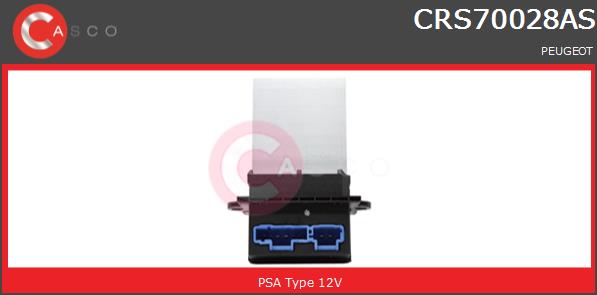Opornik wentylatora CASCO CRS70028AS