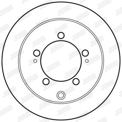Tarcza hamulcowa JURID 562781JC