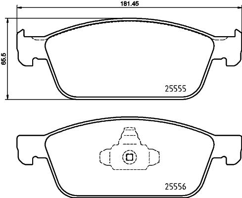 Klocki hamulcowe BREMBO P 24 199