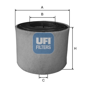 Filtr powietrza UFI 27.A54.00