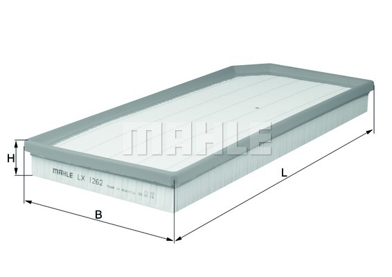 Filtr powietrza KNECHT LX 1262