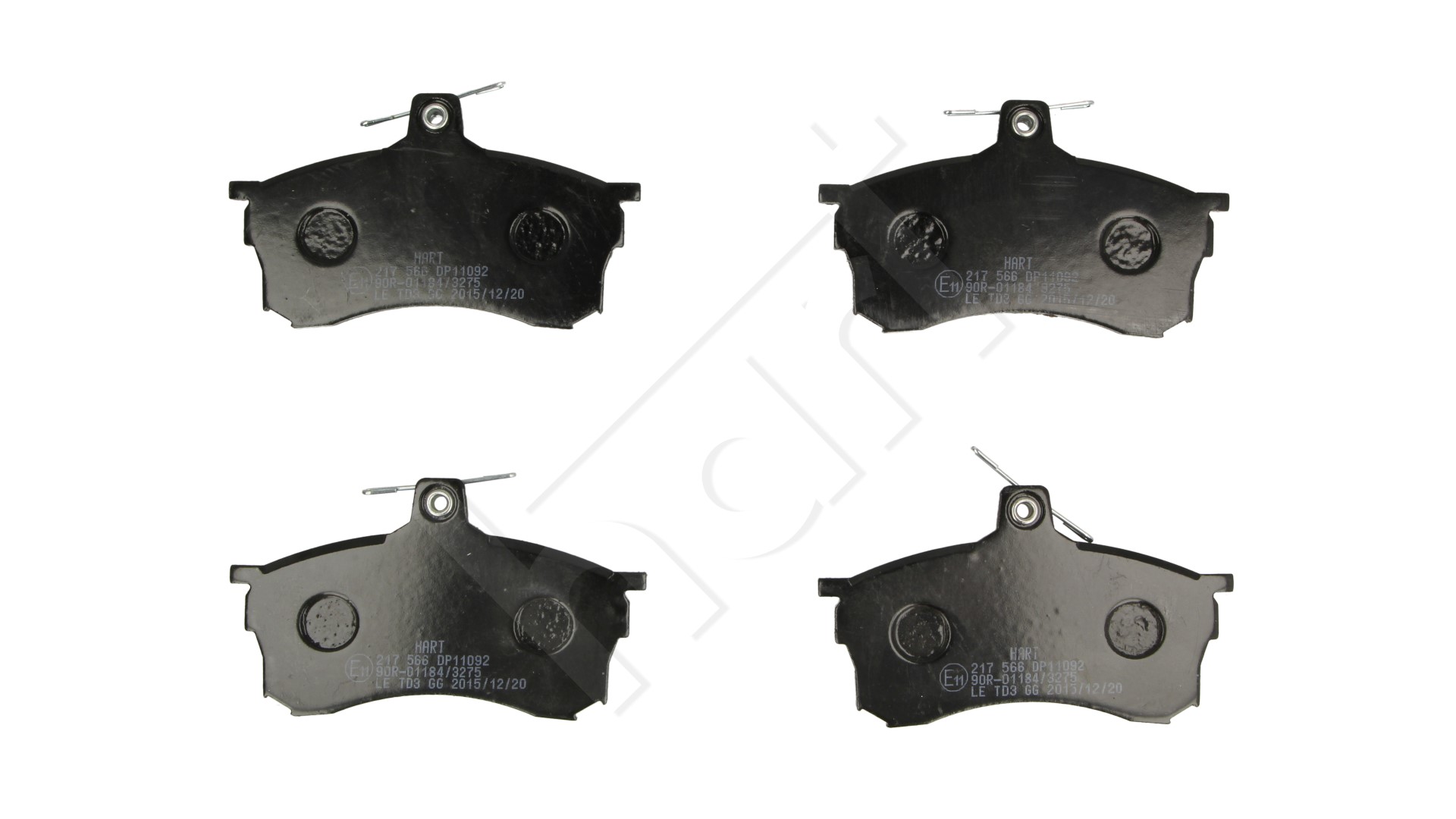 Klocki hamulcowe HART 217 566