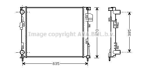 Chłodnica AVA QUALITY COOLING RTA2303