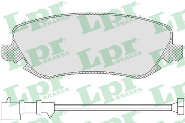 Klocki hamulcowe LPR 05P842
