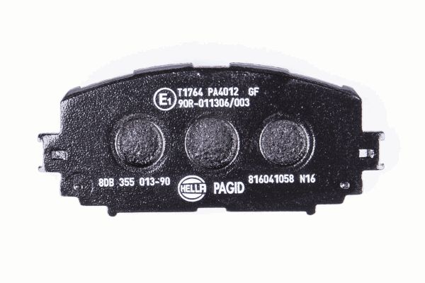Klocki hamulcowe HELLA 8DB 355 013-901