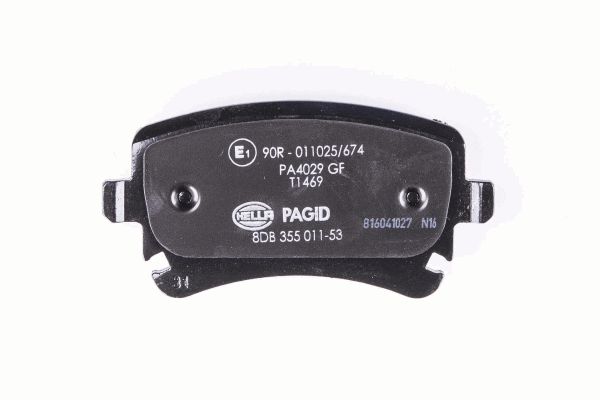 Klocki hamulcowe HELLA 8DB 355 011-531