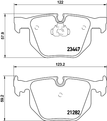 Klocki hamulcowe HELLA 8DB 355 009-331