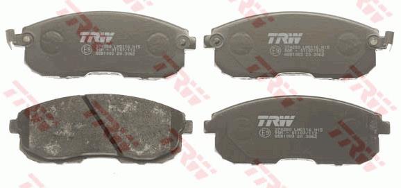 Klocki hamulcowe TRW GDB1003