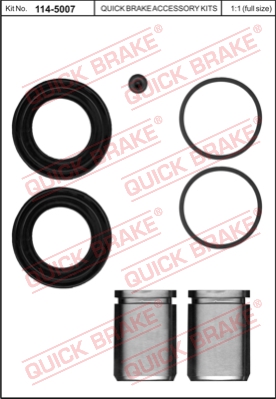Zestaw naprawczy zacisku hamulcowego QUICK BRAKE 114-5007