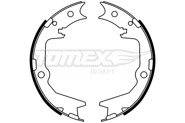 Szczęki hamulcowe TOMEX BRAKES TX 22-39