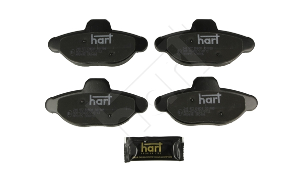Klocki hamulcowe HART 248 972