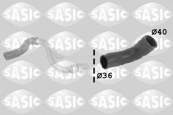 Przewód powietrza doładowującego SASIC 3336067