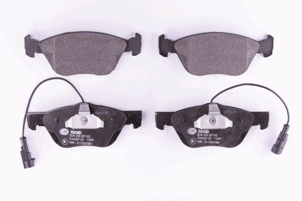 Klocki hamulcowe HELLA 8DB 355 007-931