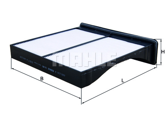 Filtr kabinowy KNECHT LA 461