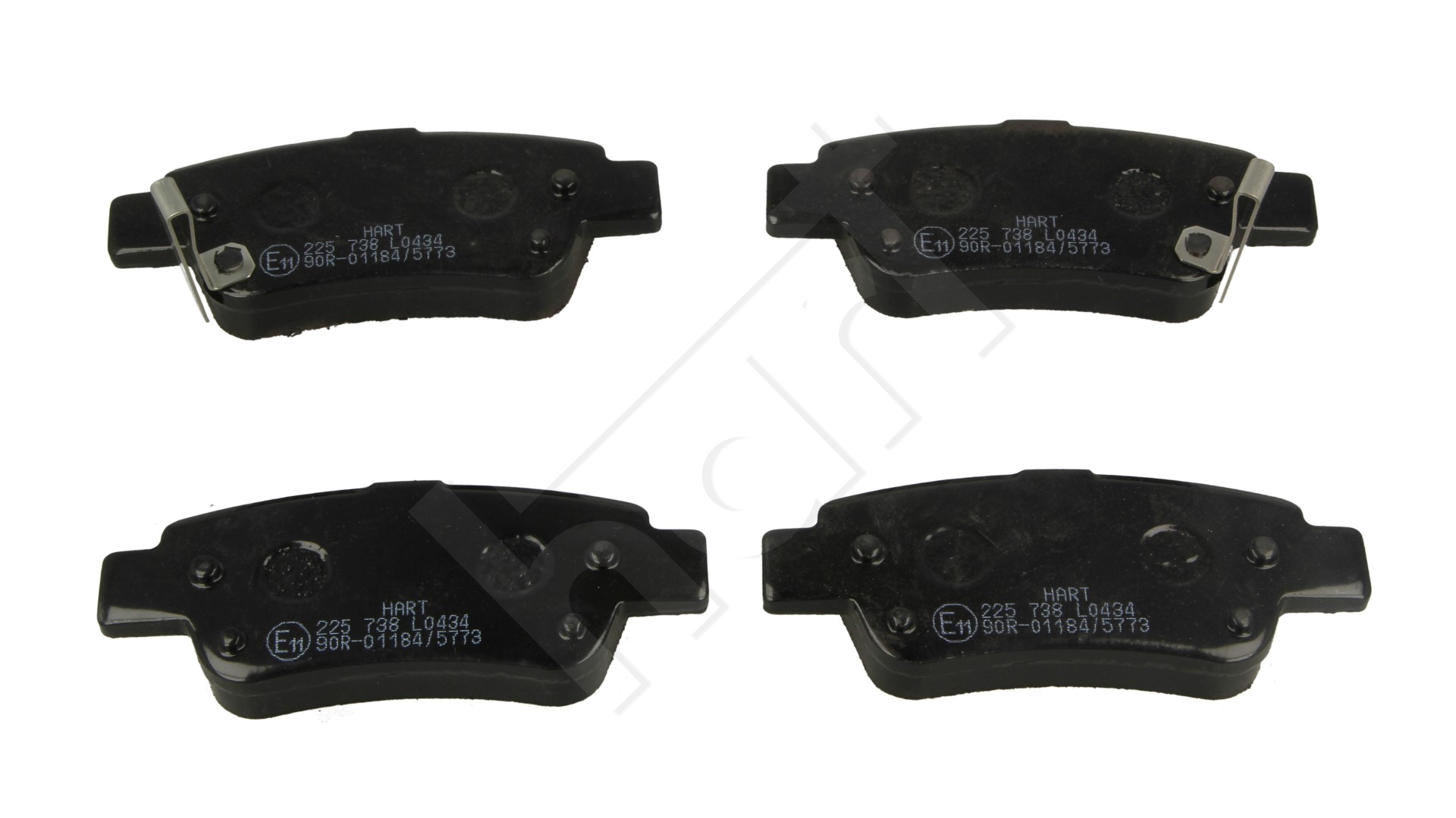 Klocki hamulcowe HART 225 738