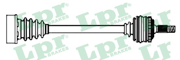 Półoś napędowa LPR DS52640