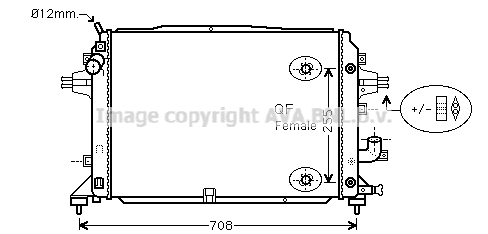 Chłodnica AVA QUALITY COOLING OLA2460