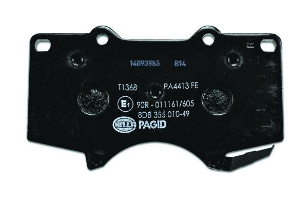 Klocki hamulcowe HELLA 8DB 355 010-491