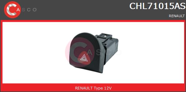 Włącznik świateł awaryjnych CASCO CHL71015AS