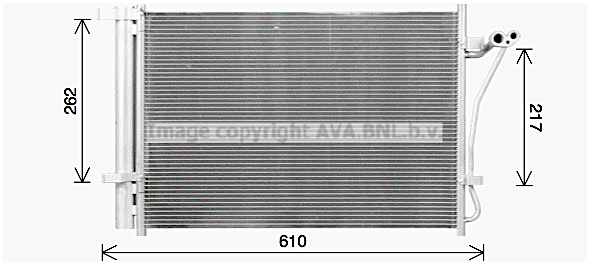 Skraplacz klimatyzacji AVA QUALITY COOLING HY5470D