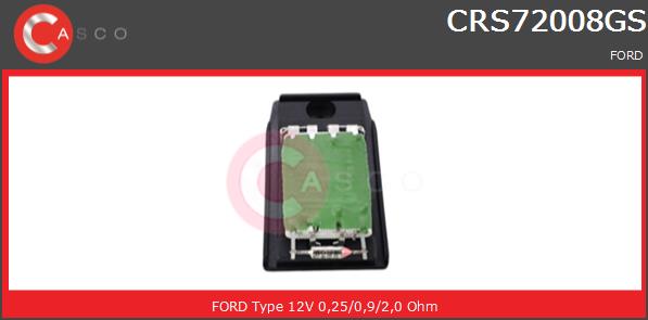 Opornik wentylatora CASCO CRS72008GS