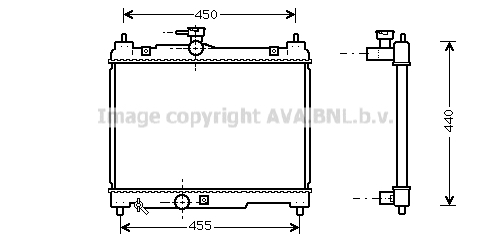 Chłodnica AVA QUALITY COOLING TOA2251