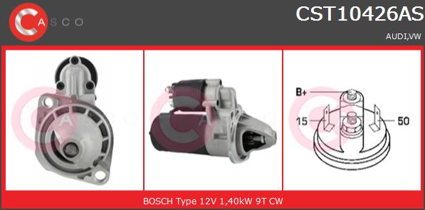 Rozrusznik CASCO CST10426AS